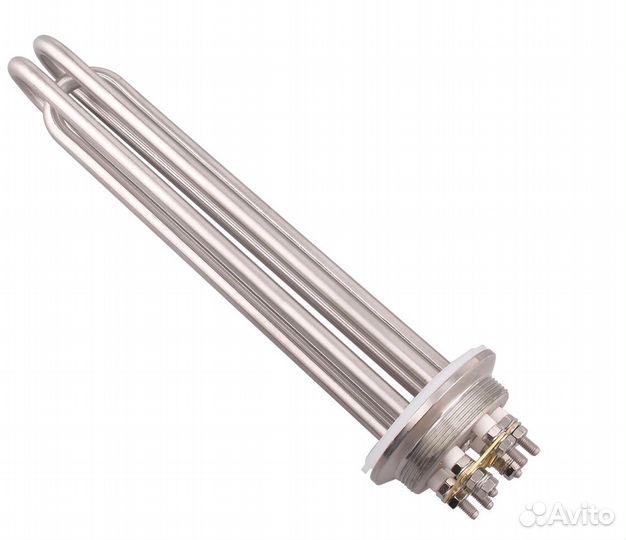 Тэны 3; 4,5; 6; 9кВт для дистиллятора под кламп 2