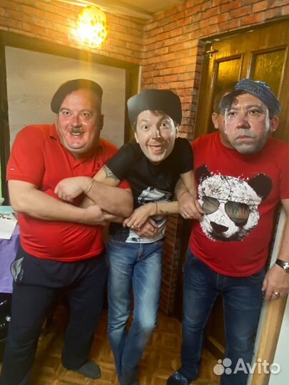 Маска карнавальная мужская