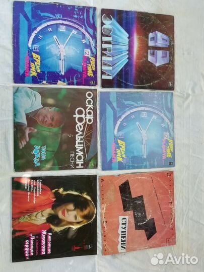 Виниловые пластинки СССР