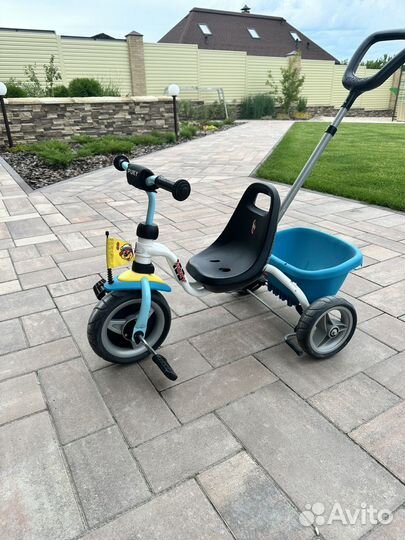 Детский велосипед с ручкой puky