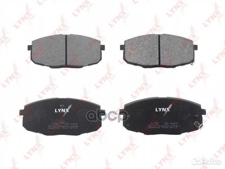 Колодки передние lynxauto BD-4404 BD-4404 lynxauto