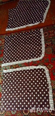 Занавесочки на кухню 74х58, 4 штуки