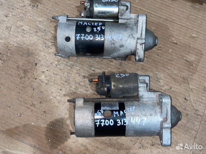 Стартер Renault Master Opel Movano 2.5d 2.8d