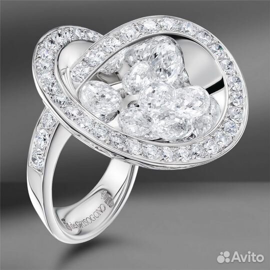 Золотое кольцо De Grisogono Chiocciola