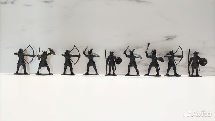 Солдатики викинги 9 шт. СССР (цена за все)