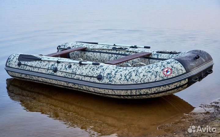 Моторная лодка mishimo lite df 370 (камуфляж)
