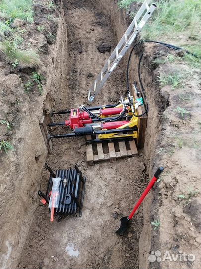 Прокол под дорогой, мини ГНБ