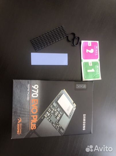 Новый NVMe M.2 SSD Samsung 970 EVO Plus 500 GB