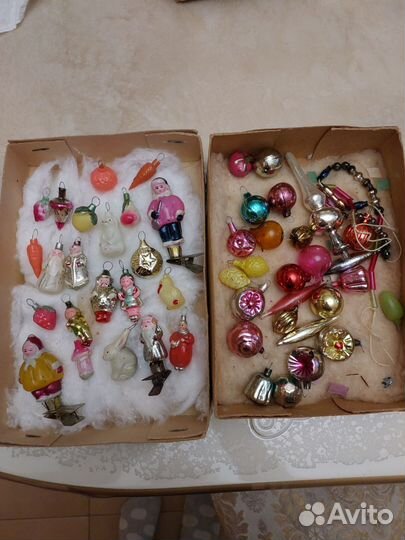 Елочные игрушки СССР мини 2