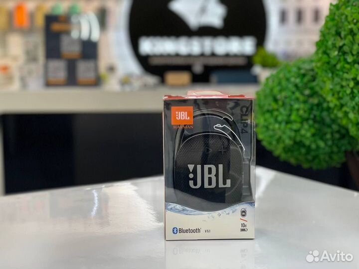 Беспроводная колонка JBL Clip 4 черный