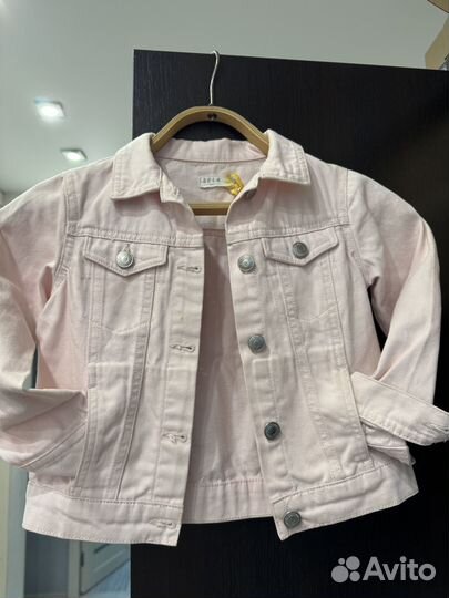 Джинсовый пиджак для девочки