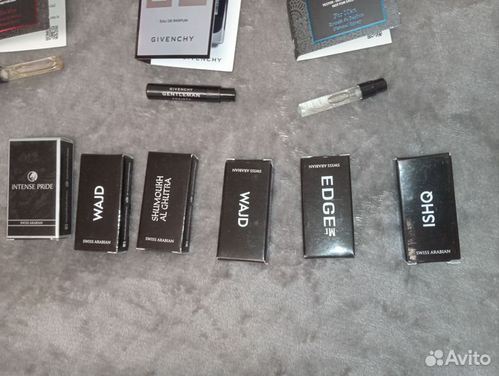 Мужской парфюм пакетом