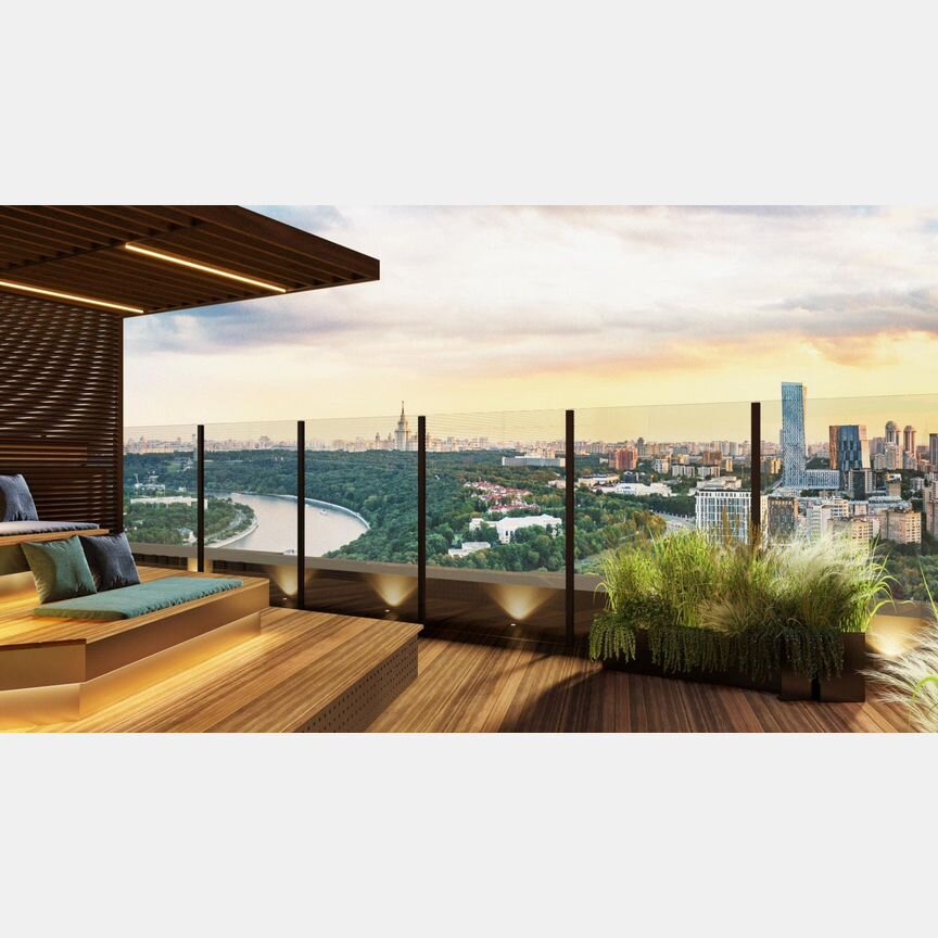 2-к. квартира, 68,6 м², 40/41 эт.