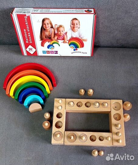 Развивающие игрушки пакетом