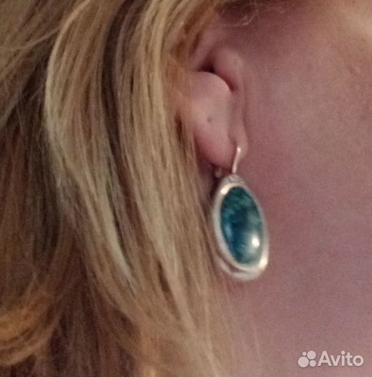 Серебряные серьги