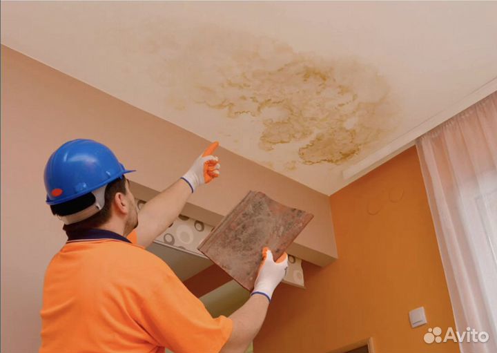 Экспертиза оценка ущерба от залива и пожара