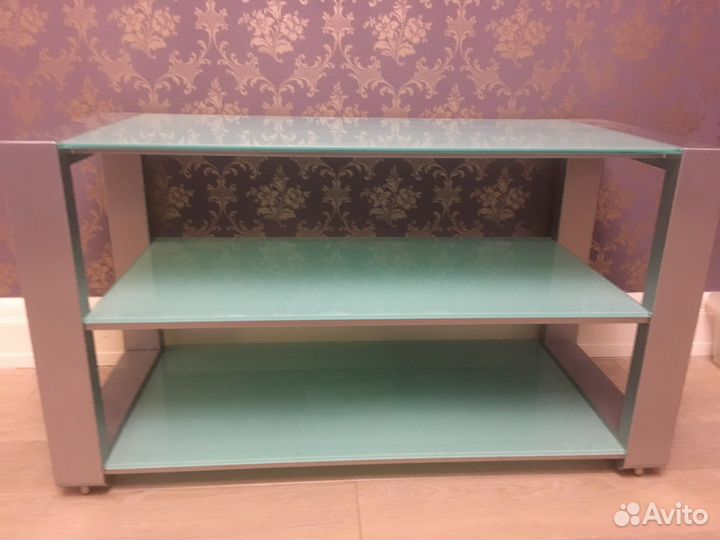 Тумба/столик стеклянный под тв