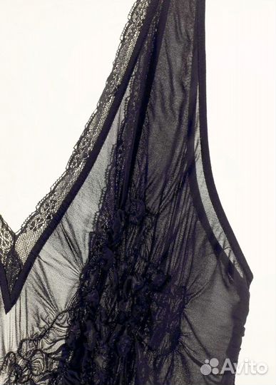 Zara шелковое платье