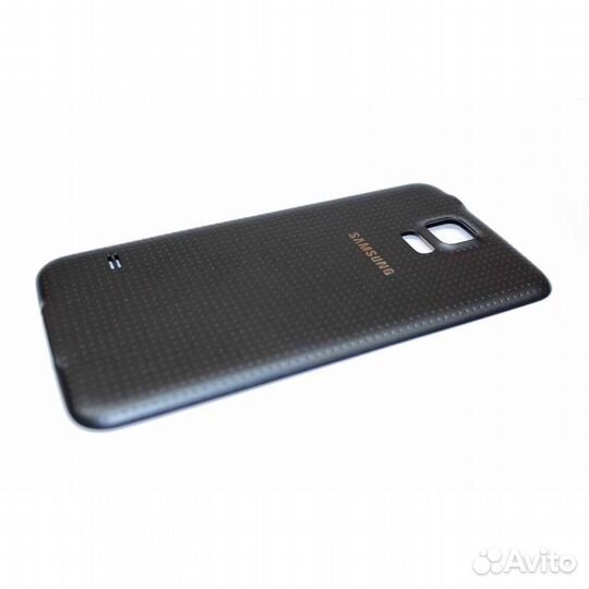 Задняя крышка для Samsung G900F Galaxy S5 (черный)