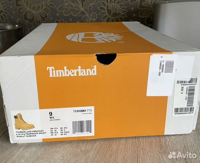 Ботинки timberland новые