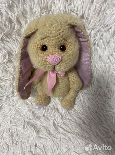 Мягкая игрушка заяц