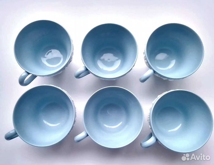 Wedgwood Embossed Queensware Винтажная чашка