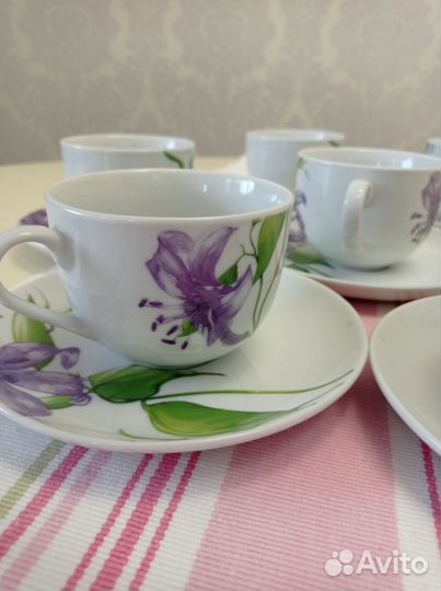 Сервиз чайный набор для чая Чашки