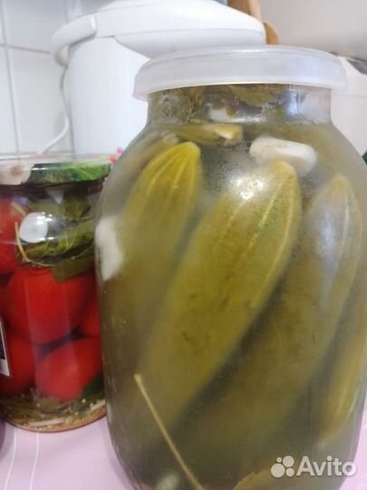 Огурцы маринованные домашние