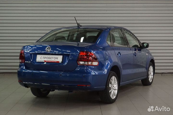 Volkswagen Polo 1.6 AT, 2019, 123 783 км