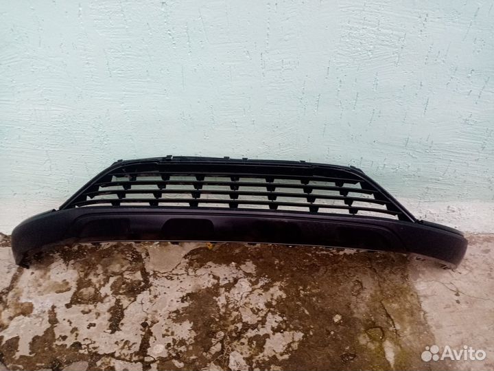 Юбка переднего бампера рено аркана