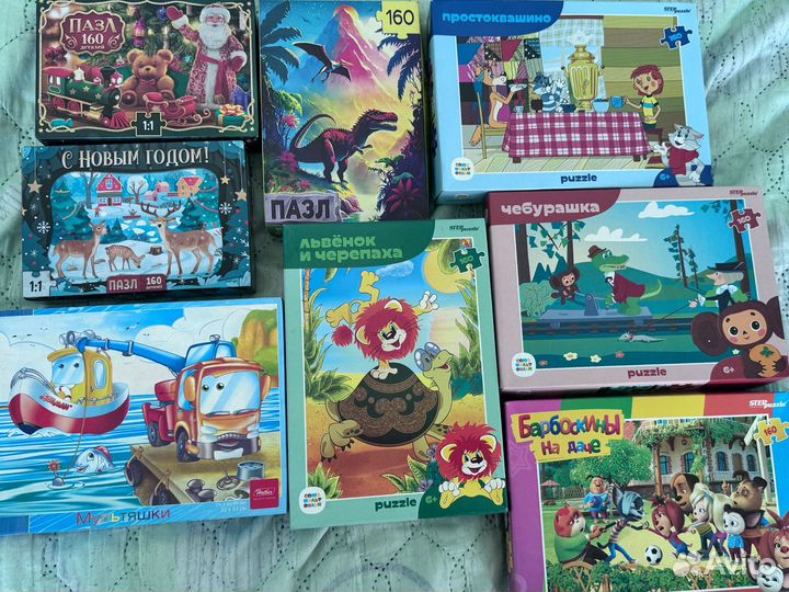 Пазлы 160 деталей