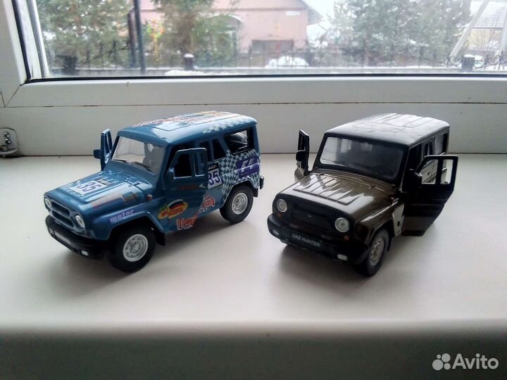 Машинки уаз, ваз, газ