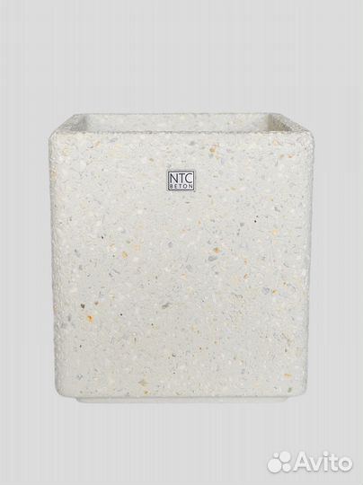 Вазон (кашпо, горшок) для цветов и растений Cube S