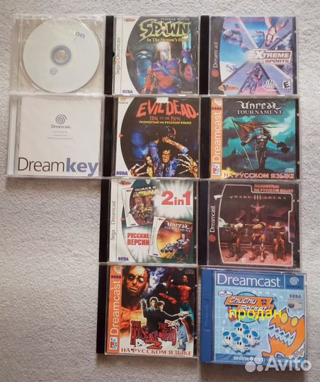Диски на sega Dreamcast