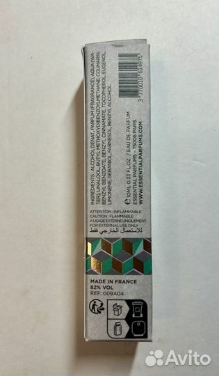 Парфюмерная вода essential parfums patchouli mania