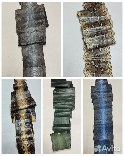 Натуральная кожа питона