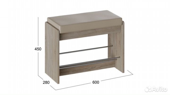 Тумба для обуви Тайм