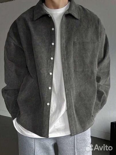 Рубашка вельветовая