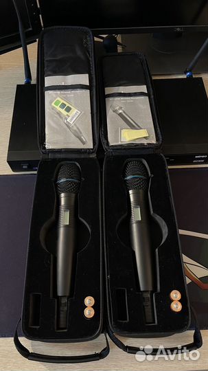 Радиосистема mipro и два радио микрофона к ней