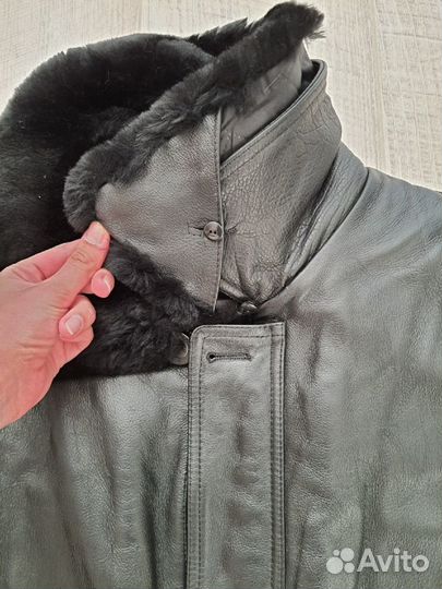 Продам мужскую куртку из натуральной кожи