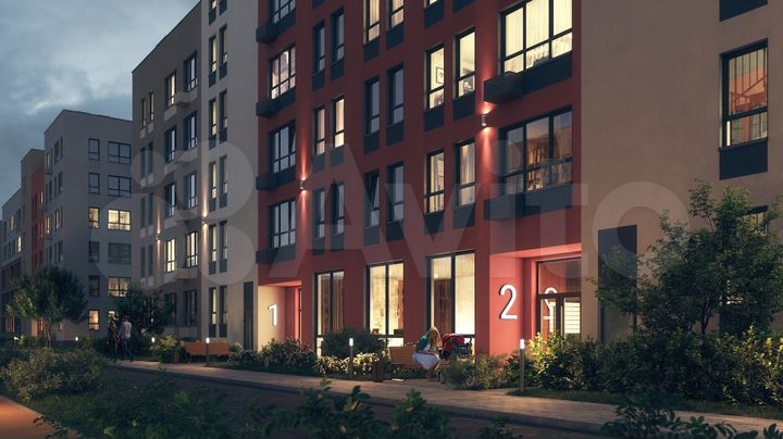 3-к. квартира, 58,8 м², 4/5 эт.