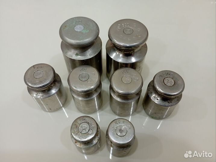 Набор гирек и гири без набора