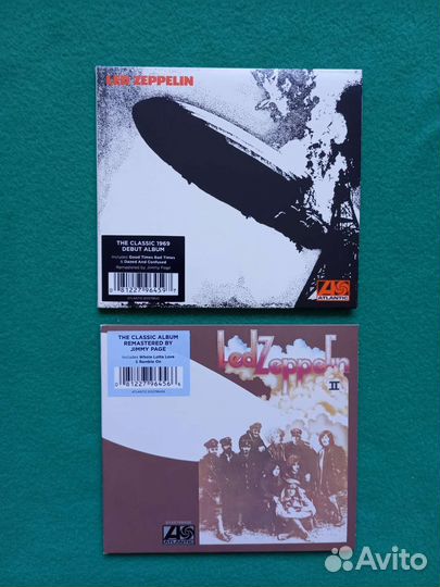 CDMini LP Led Zeppelin фирменные