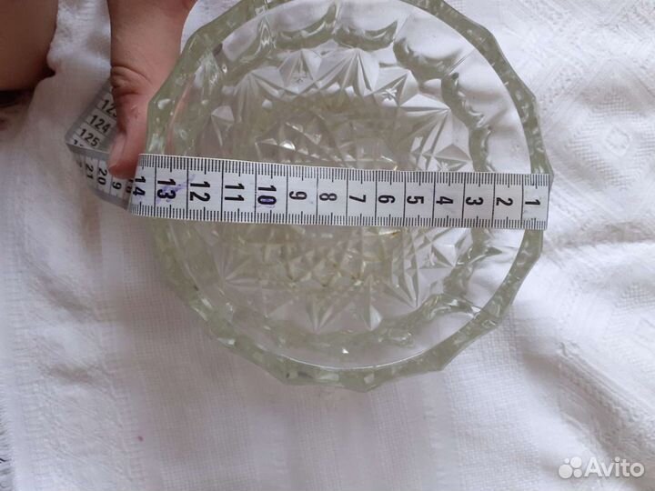 Хрустальная ваза СССР