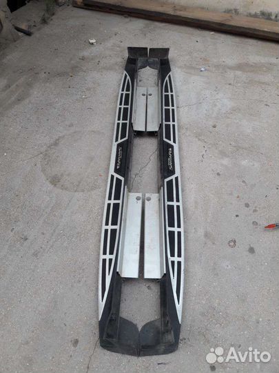 Пороги на hyundai santa fe grand