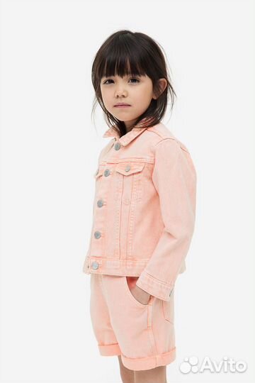 Джинсовая куртка для девочки hm 98