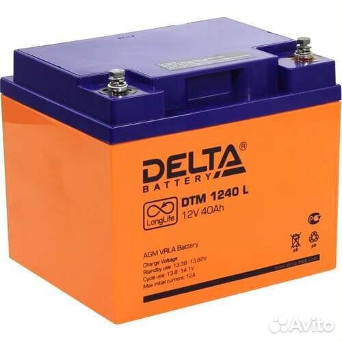 Аккумулятор Delta DTM 1240L