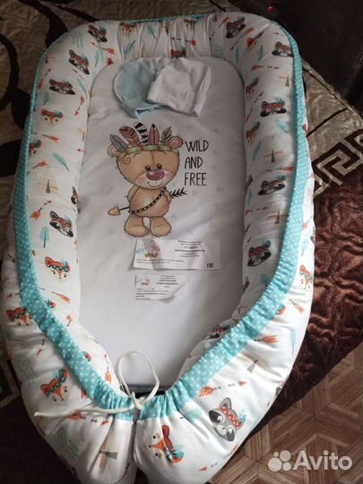 Кокон гнездышко для новорожденных