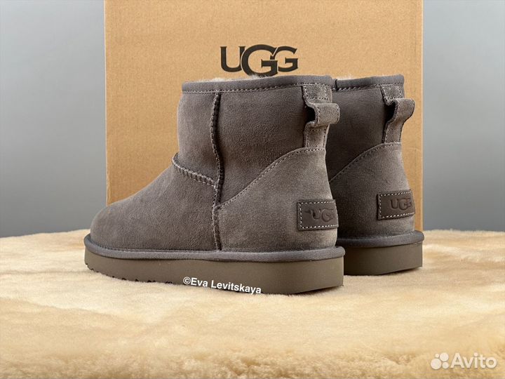 Угги женские Ugg Classic Mini II Grey