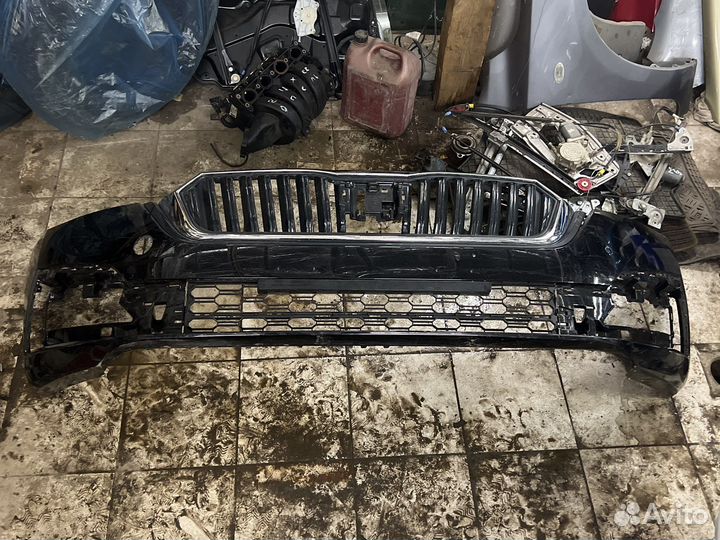 Передний бампер шкода октавия А 8